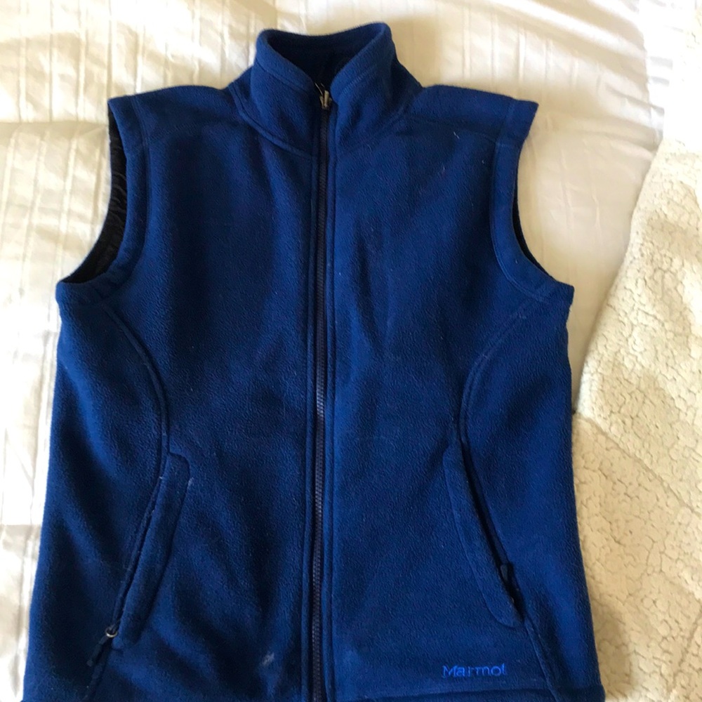 Marmot polartec fleece vest